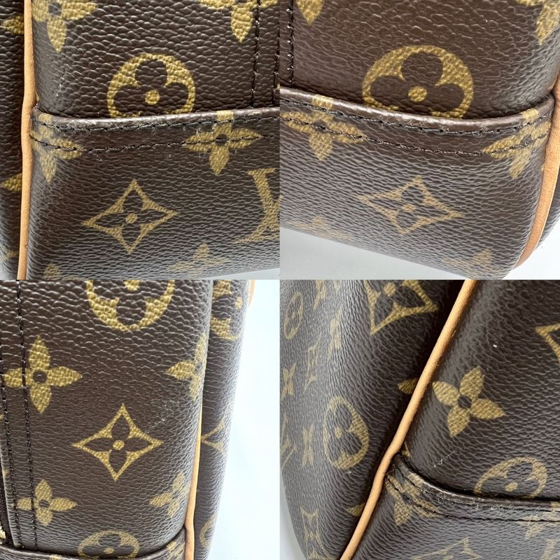 Louis Vuitton Handbags Women Deauville Mini Boston Bag Beau Ring Bag Louis