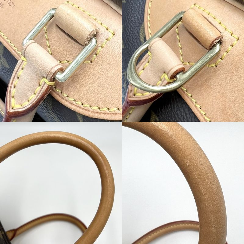 Louis Vuitton Handbags Women Deauville Mini Boston Bag Beau Ring Bag Louis