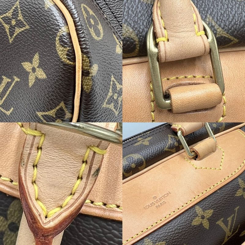 Louis Vuitton Handbags Women Deauville Mini Boston Bag Beau Ring Bag Louis