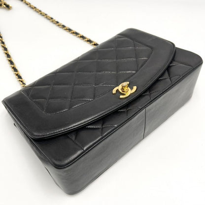 Chanel Shoulder Bag Women Matelasse Diana 25 Chain Coco Mark Shoulder Crossbody