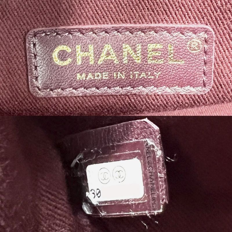 Chanel 2WAY Women's Matelasse Affinity Small Handbag Shoulder Slung Coco Mark