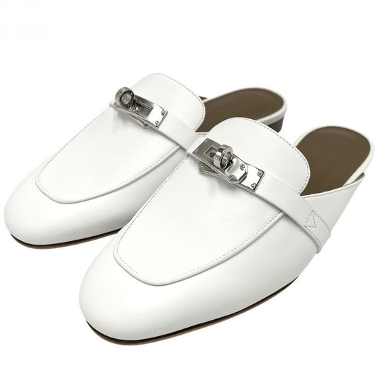 Hermes Sandals Women's Mules Oz Kelly Buckle Shoes Size 36 Approx 23cm (9.06in)