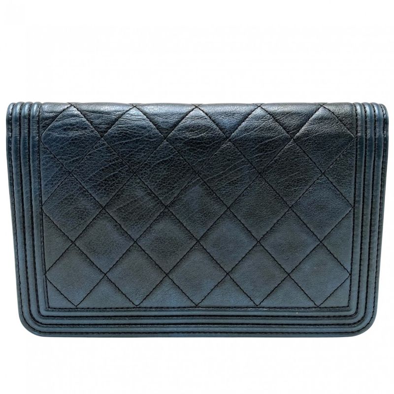 Chanel Chain Wallet Women's Boy Chanel Coco Mark Shoulder Bag Wallet Crossbody