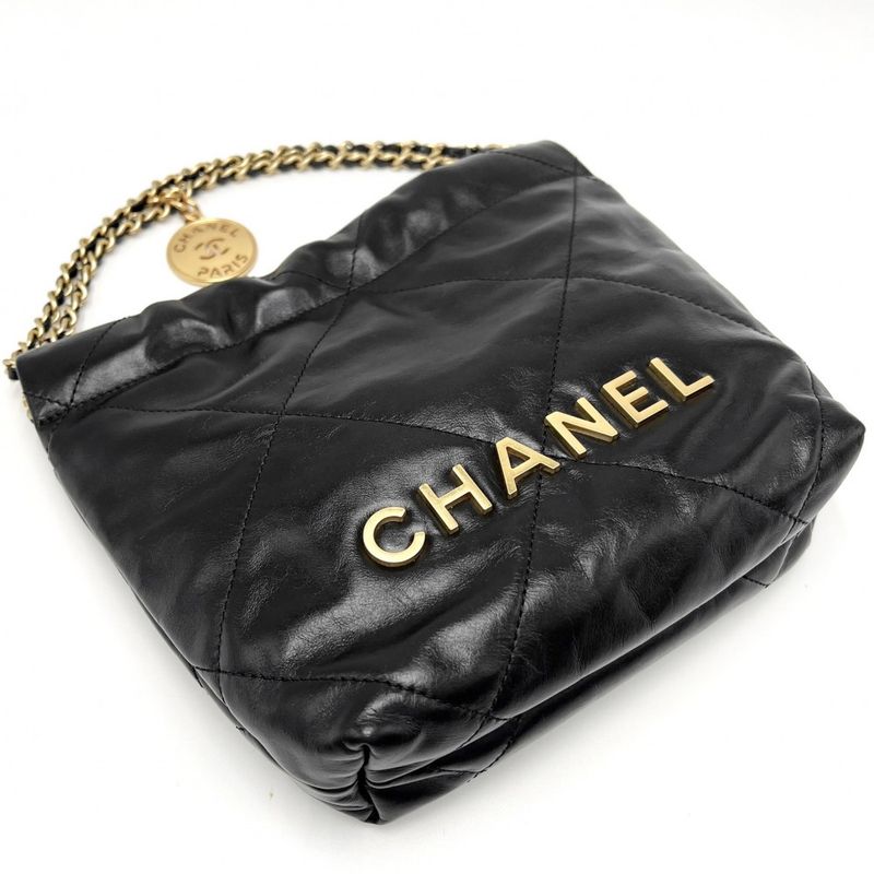 Chanel 2WAY Ladies Chanel 22 Chain Shoulder Bag Handbag Mini Bag Shoulder