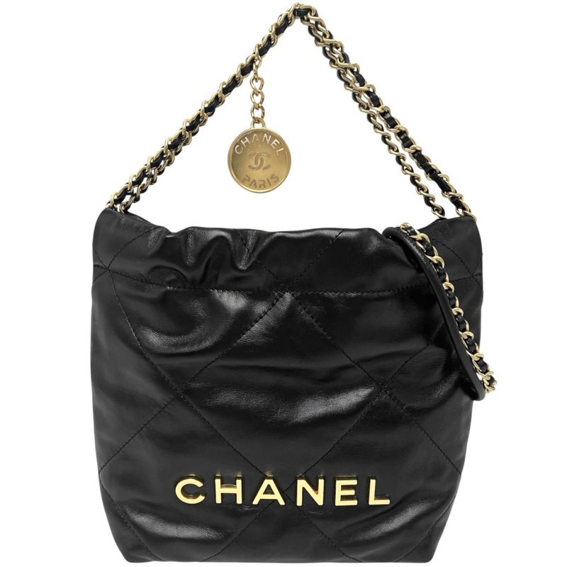 Chanel 2WAY Ladies Chanel 22 Chain Shoulder Bag Handbag Mini Bag Shoulder