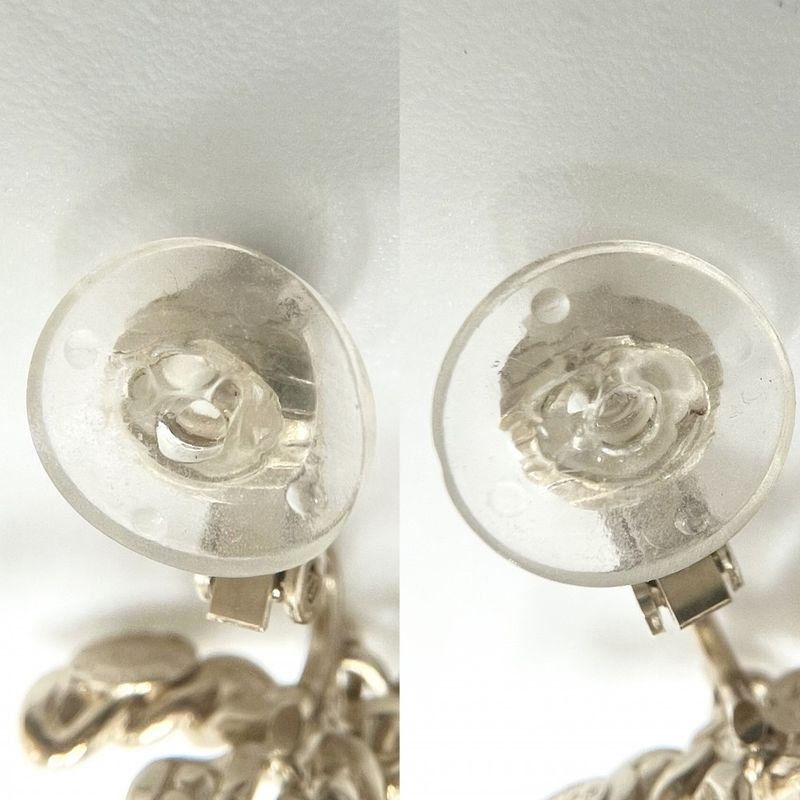 Chanel Earring Women's Coco Mark Swing Accessories Chanel GP Faux Pearl