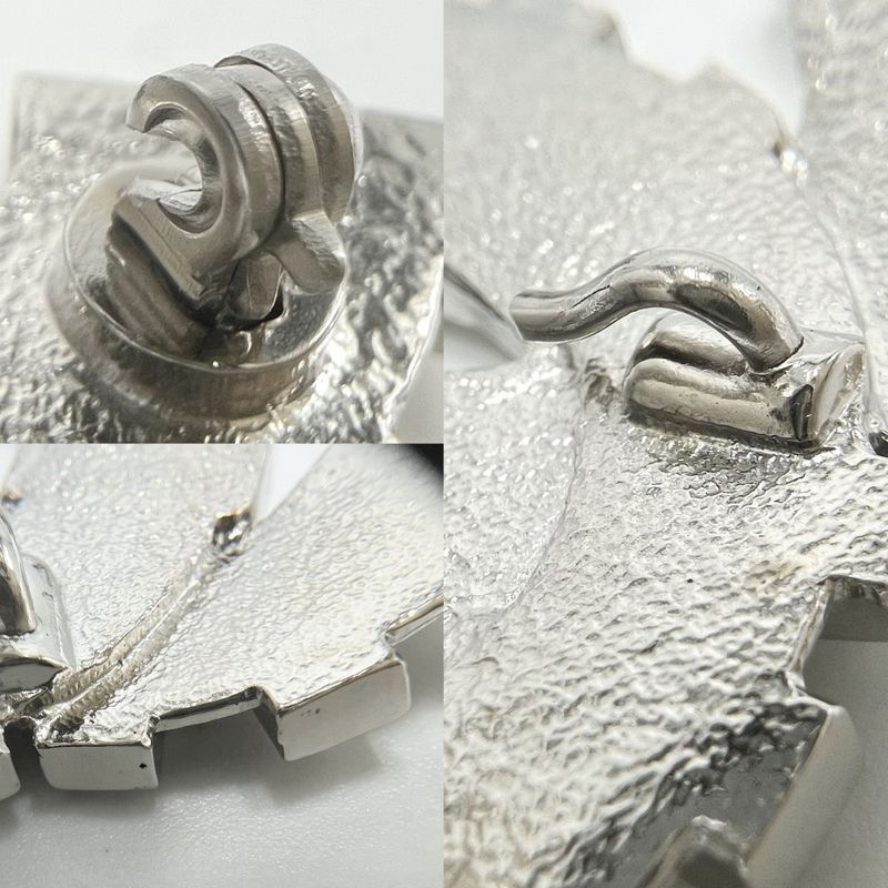 Chanel Brooch Ladies Coco Mark Accessories 2WAY Chanel Rhinestone 06A Silver