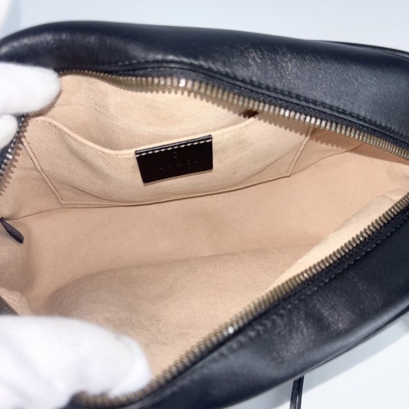 Gucci Shoulder Bag Women's GG Marmont Small Camera Bag Quilted Shoulder