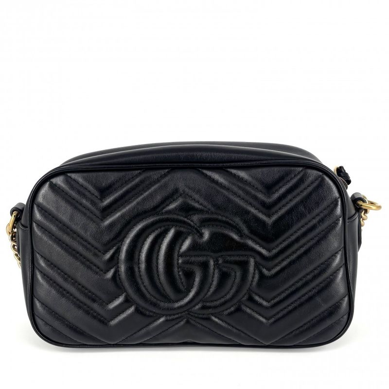 Gucci Shoulder Bag Women's GG Marmont Small Camera Bag Quilted Shoulder