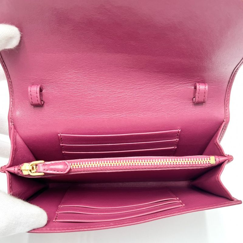 Prada Chain Wallet Women's Quilted Shoulder Bag Shoulder Wallet Purse Shoulder