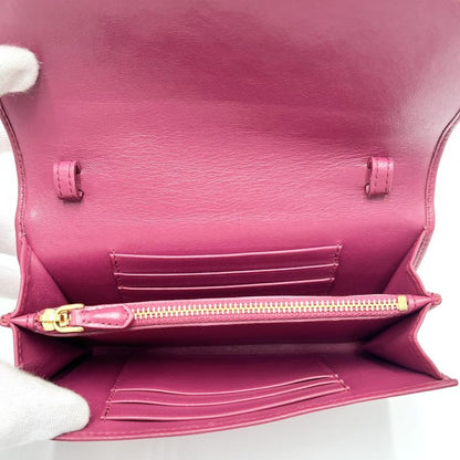 Prada Chain Wallet Women's Quilted Shoulder Bag Shoulder Wallet Purse Shoulder