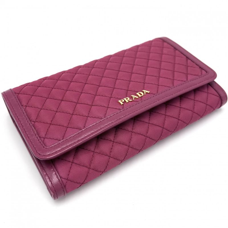 Prada Chain Wallet Women's Quilted Shoulder Bag Shoulder Wallet Purse Shoulder