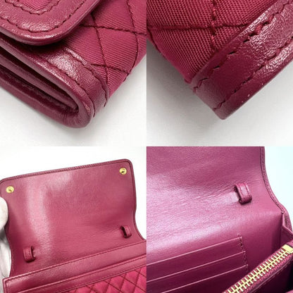 Prada Chain Wallet Women's Quilted Shoulder Bag Shoulder Wallet Purse Shoulder