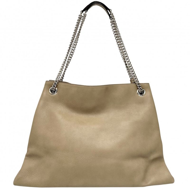 Gucci Handbag Women's Soho Chain Tote Bag Interlocking G Tassel Shoulder Gucci