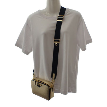 Prada Brick 2vh070 Shoulder Bag Leather Gold Hardware Men Ladies Unisex [ranked