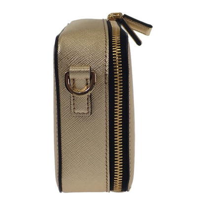 Prada Brick 2vh070 Shoulder Bag Leather Gold Hardware Men Ladies Unisex [ranked