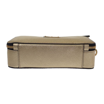 Prada Brick 2vh070 Shoulder Bag Leather Gold Hardware Men Ladies Unisex [ranked