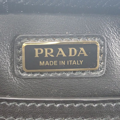 Prada Brick 2vh070 Shoulder Bag Leather Gold Hardware Men Ladies Unisex [ranked
