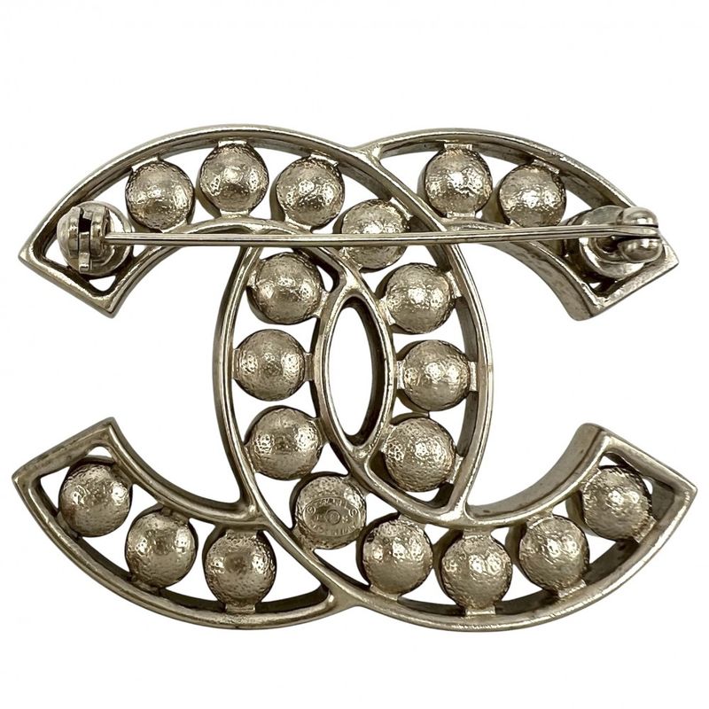 Chanel Brooch Ladies Coco Mark Accessories Chanel GP Faux Pearl B14S Rai Togo