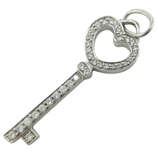 Tiffany & Co Pendant Top Ladies Heart Key Motif Jewelry Accessories Tiffany &