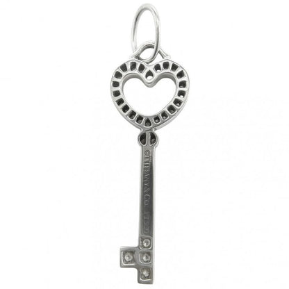 Tiffany & Co Pendant Top Ladies Heart Key Motif Jewelry Accessories Tiffany &