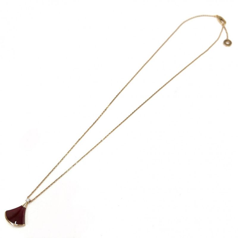 Bulgari Necklace Ladies Diva Dream Jewelry Accessories With Adjuster Au750 PG