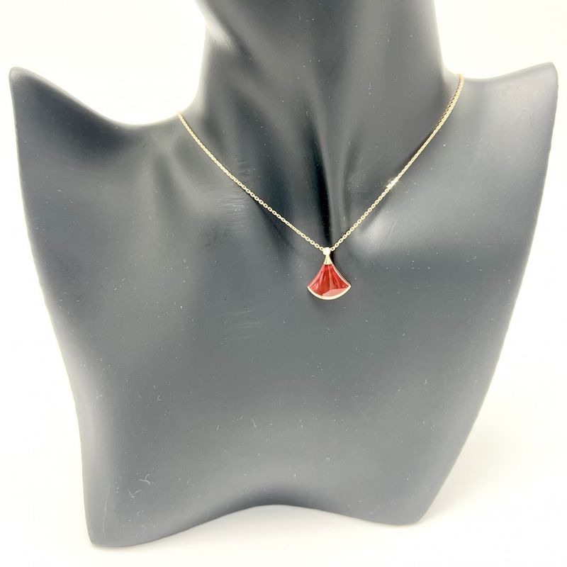 Bulgari Necklace Ladies Diva Dream Jewelry Accessories With Adjuster Au750 PG