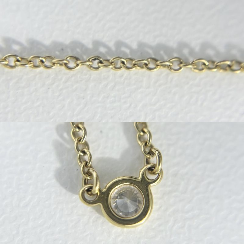 Tiffany & Co Necklace Women's By-the-yard Jewelry Accessories Single Diamond