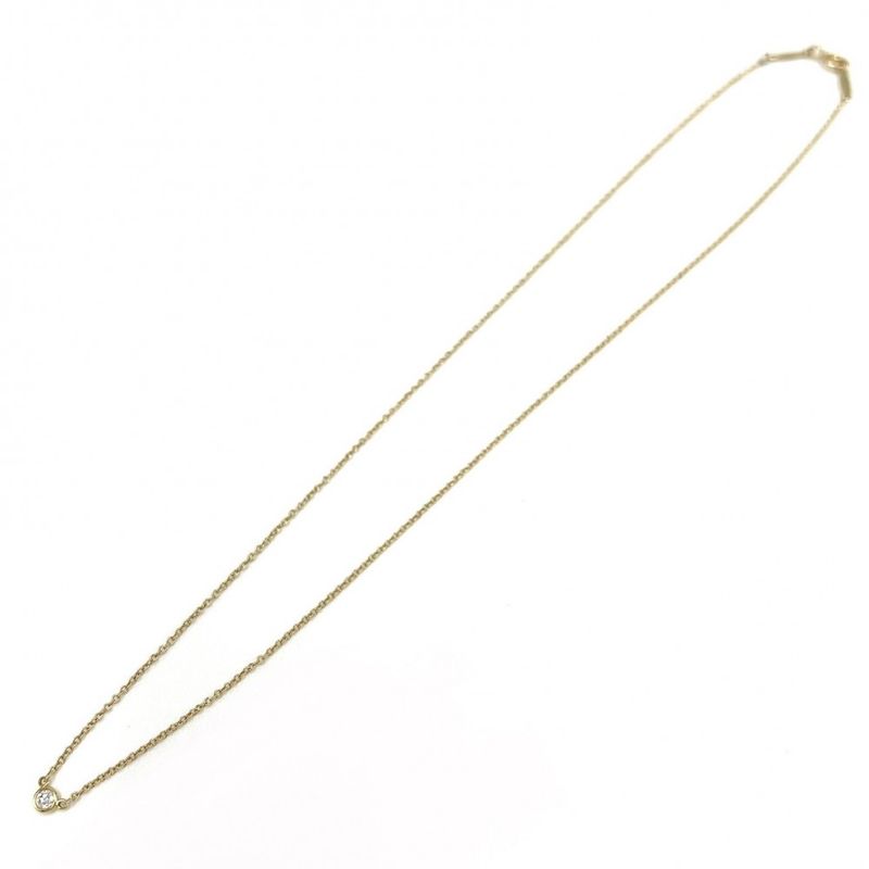 Tiffany & Co Necklace Women's By-the-yard Jewelry Accessories Single Diamond