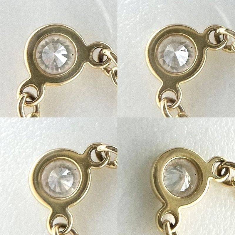 Tiffany & Co Necklace Women's By-the-yard Jewelry Accessories Single Diamond