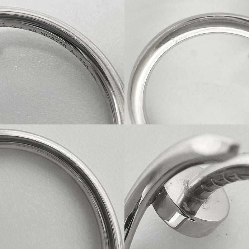 Cartier Ring Ladies Juste Un Clou Ring Accessories Jewelry 18K Gold WG Au750