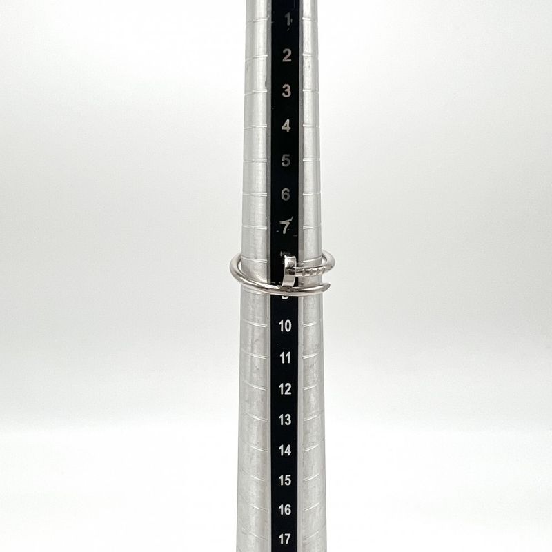 Cartier Ring Ladies Juste Un Clou Ring Accessories Jewelry 18K Gold WG Au750