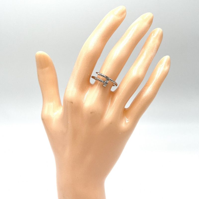 Cartier Ring Ladies Juste Un Clou Ring Accessories Jewelry 18K Gold WG Au750