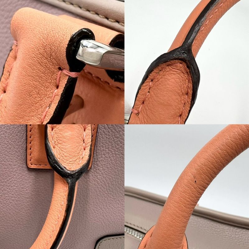 Loewe Handbag Women's Anagram Amazona 28 Mini Boston Bag Loewe 352.69la03