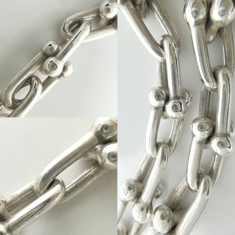 Tiffany & Co Necklace Unisex Hardware Small Link Long Necklace Jewelry Accessori