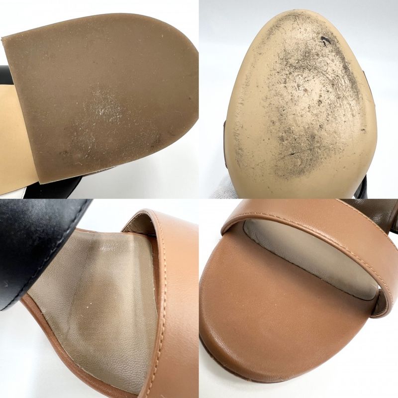 Hermes Sandals Women's Mules Ovation Kelly Buckle Shoes 35 1 2 Size Hermes