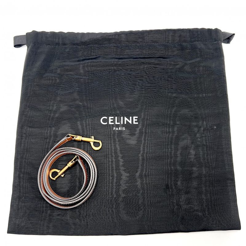 Celine 2WAY Women's Luggage Nano Shopper Handbag Shoulder Bag Shoulder Crossbody