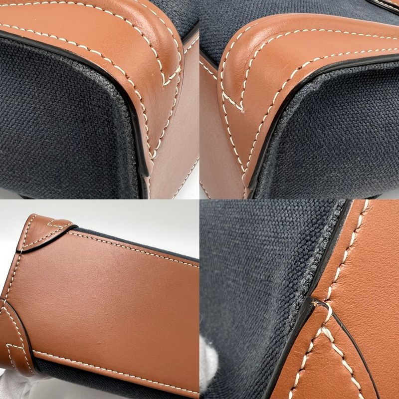 Celine 2WAY Women's Luggage Nano Shopper Handbag Shoulder Bag Shoulder Crossbody