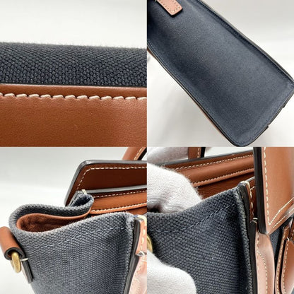 Celine 2WAY Women's Luggage Nano Shopper Handbag Shoulder Bag Shoulder Crossbody