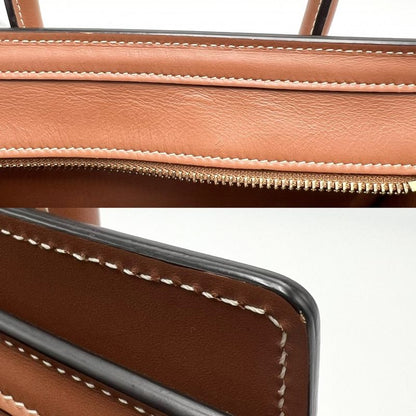 Celine 2WAY Women's Luggage Nano Shopper Handbag Shoulder Bag Shoulder Crossbody