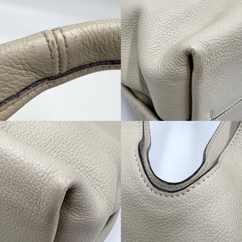 Loewe Handbag Women's Anagram Dunas Perforated Logo Shoulder Loewe Leather