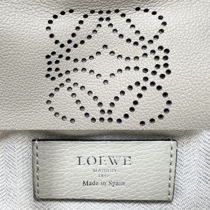 Loewe Handbag Women's Anagram Dunas Perforated Logo Shoulder Loewe Leather