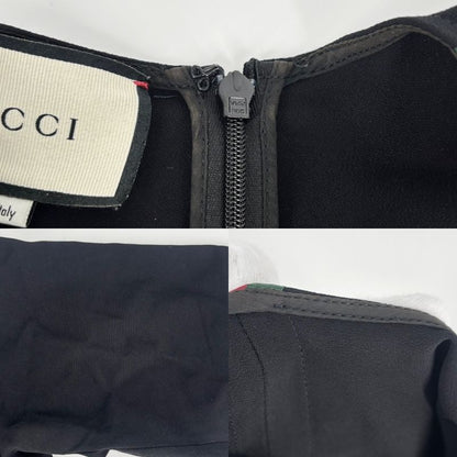 Gucci Dress Women's Sherry Line Short Sleeve Clothing Apparel Gucci 38 528977