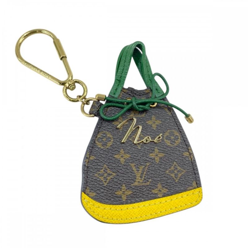 Louis Vuitton Key Holder Women's Bag Charm Monogram Porte Cles BB Noe Louis