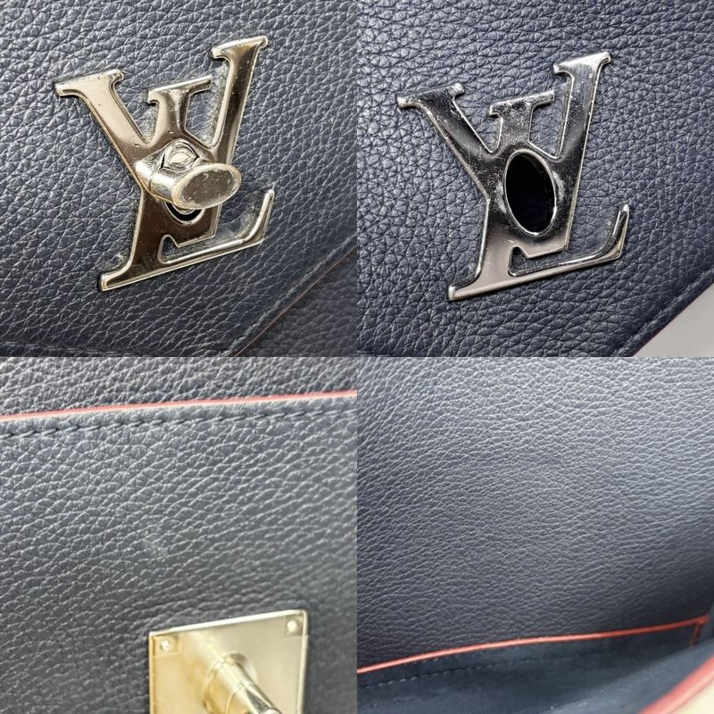 Louis Vuitton Shoulder Bag Women Shoulder My Lock Me BB Chain Shoulder Marine