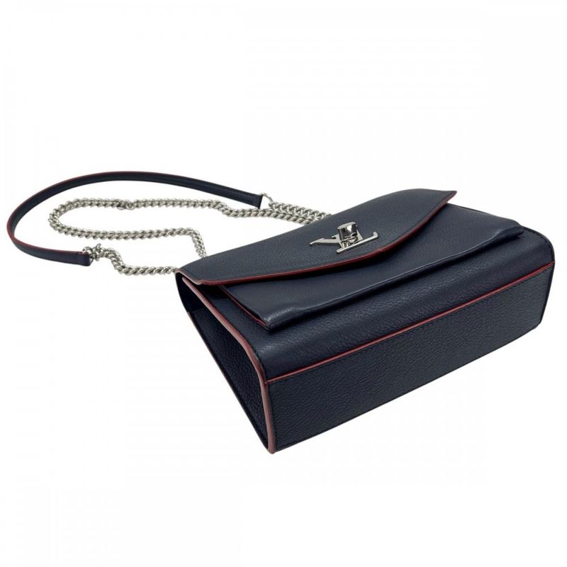 Louis Vuitton Shoulder Bag Women Shoulder My Lock Me BB Chain Shoulder Marine