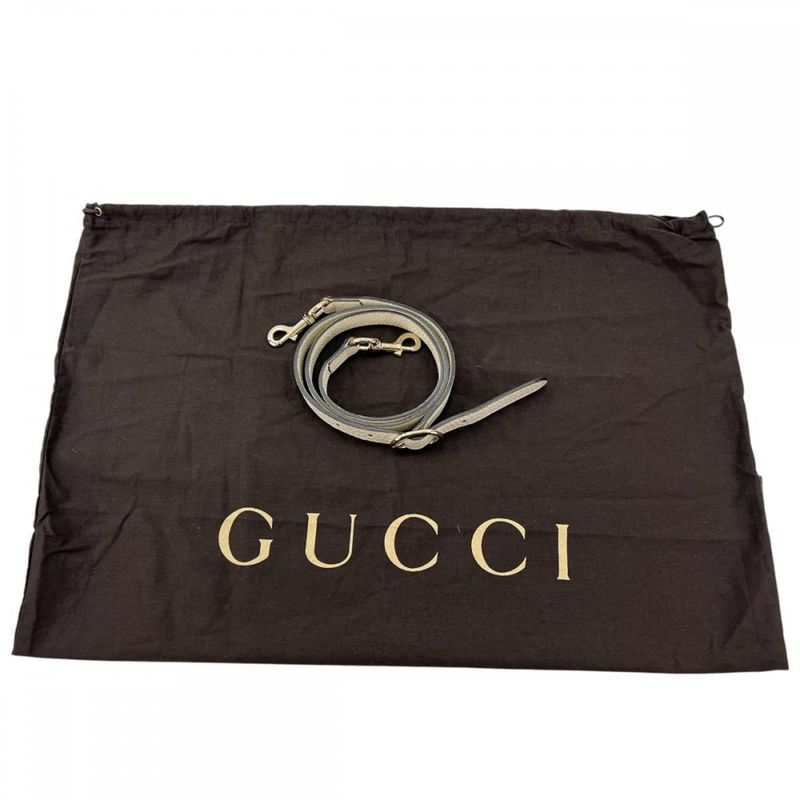 Gucci 2WAY Ladies Shoulder Crossbody Bamboo Handbag Shoulder Bag Gucci 336032