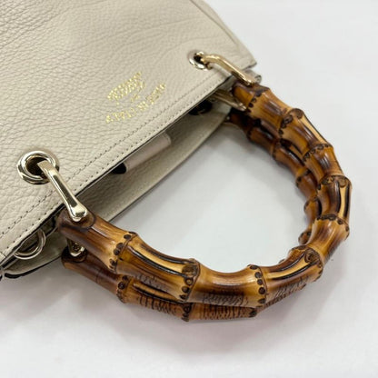 Gucci 2WAY Ladies Shoulder Crossbody Bamboo Handbag Shoulder Bag Gucci 336032