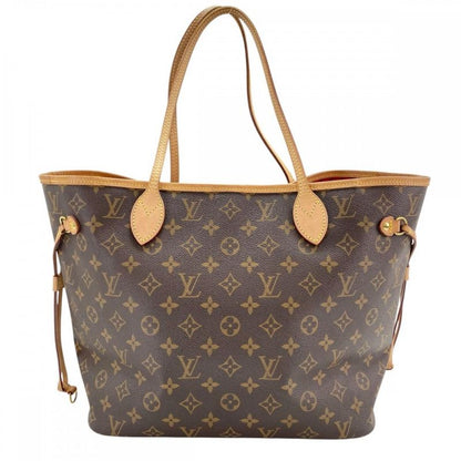 Louis Vuitton Tote Women's Handbag Shoulder Neverfull MM With Pouch Louis