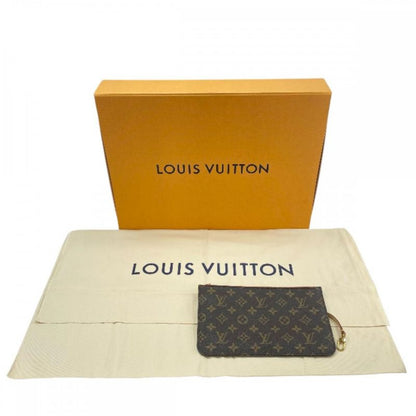 Louis Vuitton Tote Women's Handbag Shoulder Neverfull MM With Pouch Louis
